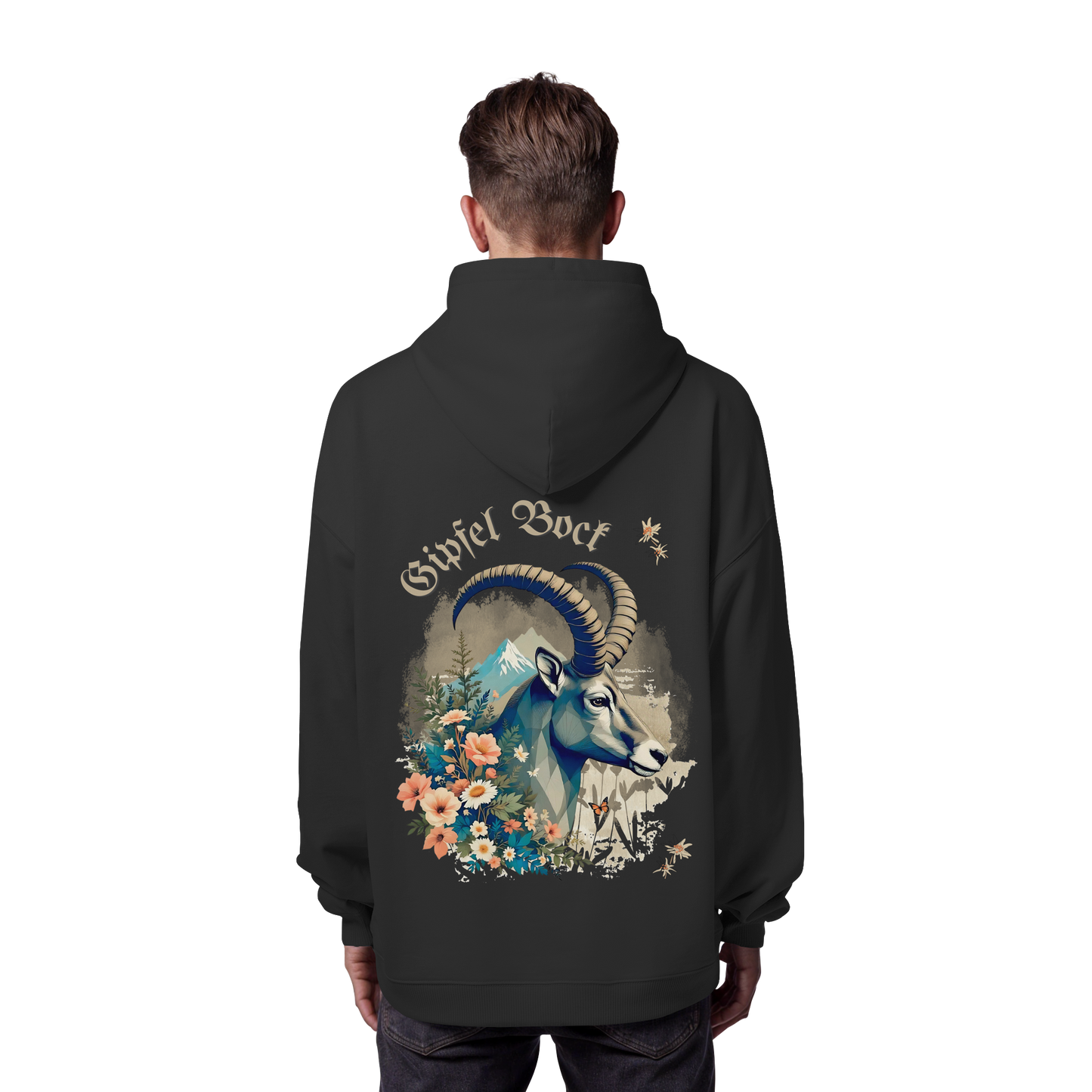 Gipfelbock Organic Oversize Hoodie