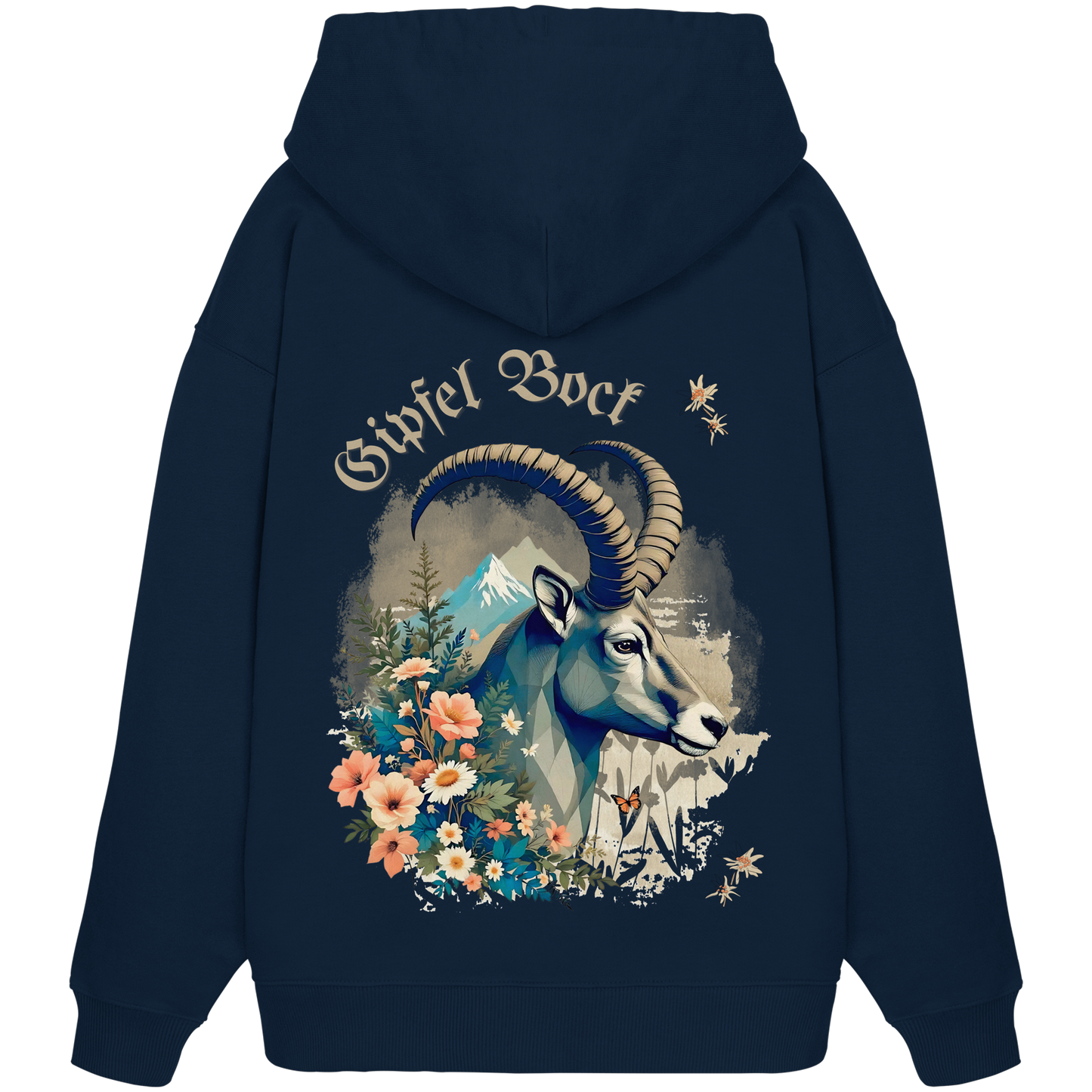 Gipfelbock Organic Oversize Hoodie