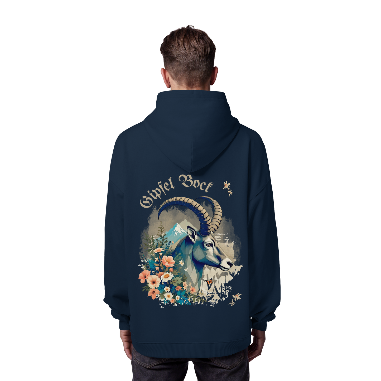 Gipfelbock Organic Oversize Hoodie
