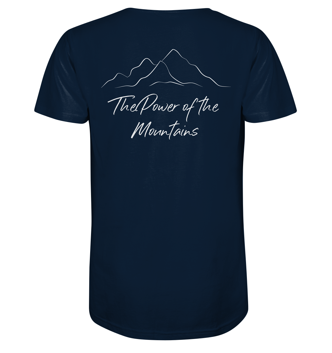 Bavarian Power -  Trendiges V-Neck Shirt, Lifestyle Fashion für Freizeit und Alltag