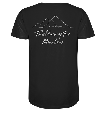 Bavarian Power -  Trendiges V-Neck Shirt, Lifestyle Fashion für Freizeit und Alltag