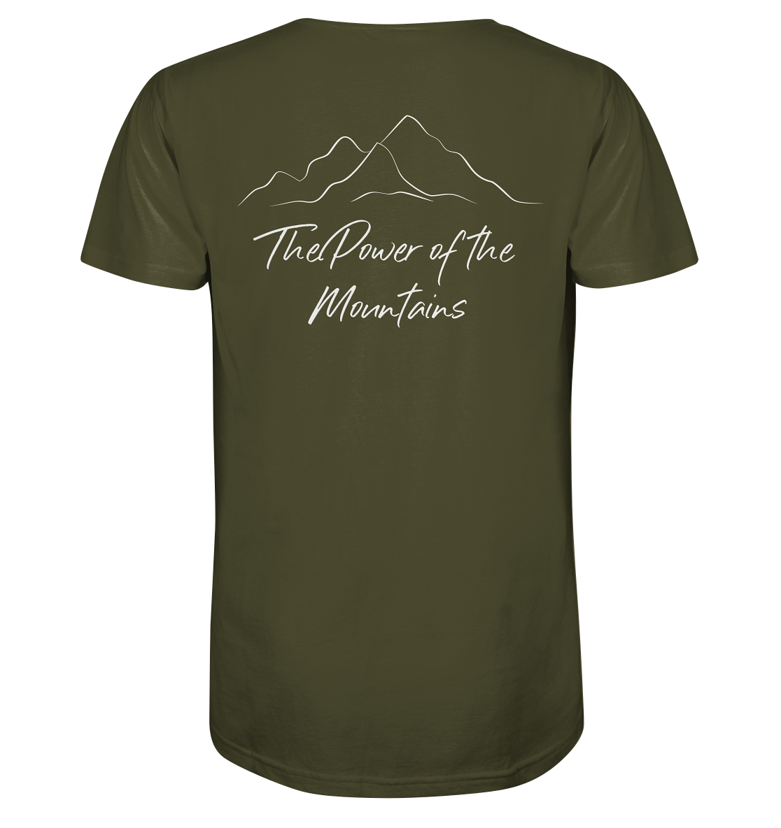 Bavarian Power -  Trendiges V-Neck Shirt, Lifestyle Fashion für Freizeit und Alltag