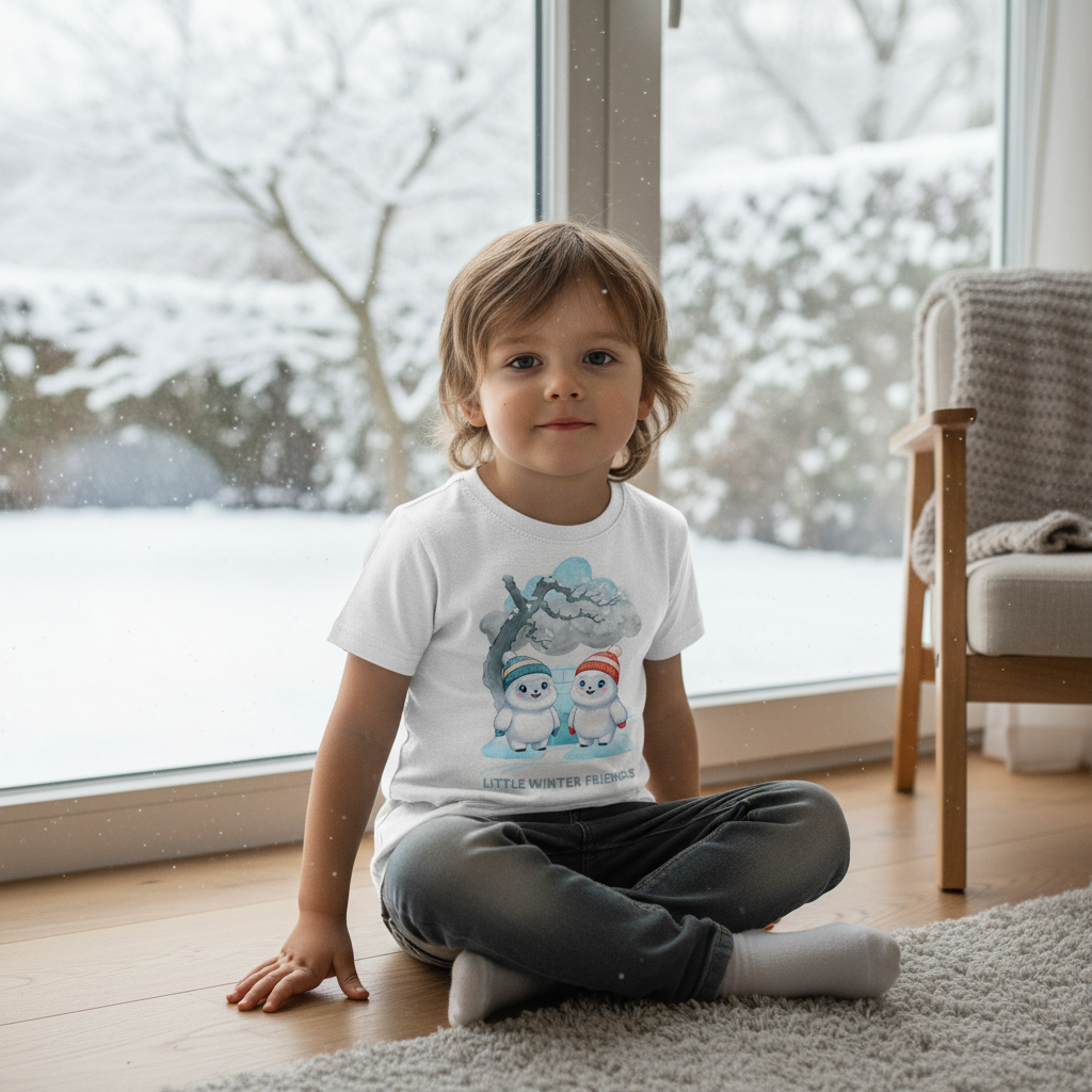 Little Winter Friends – Kids Premium Shirt
