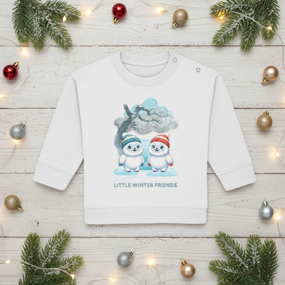 Little Winter Friends – Baby Organic Sweatshirt