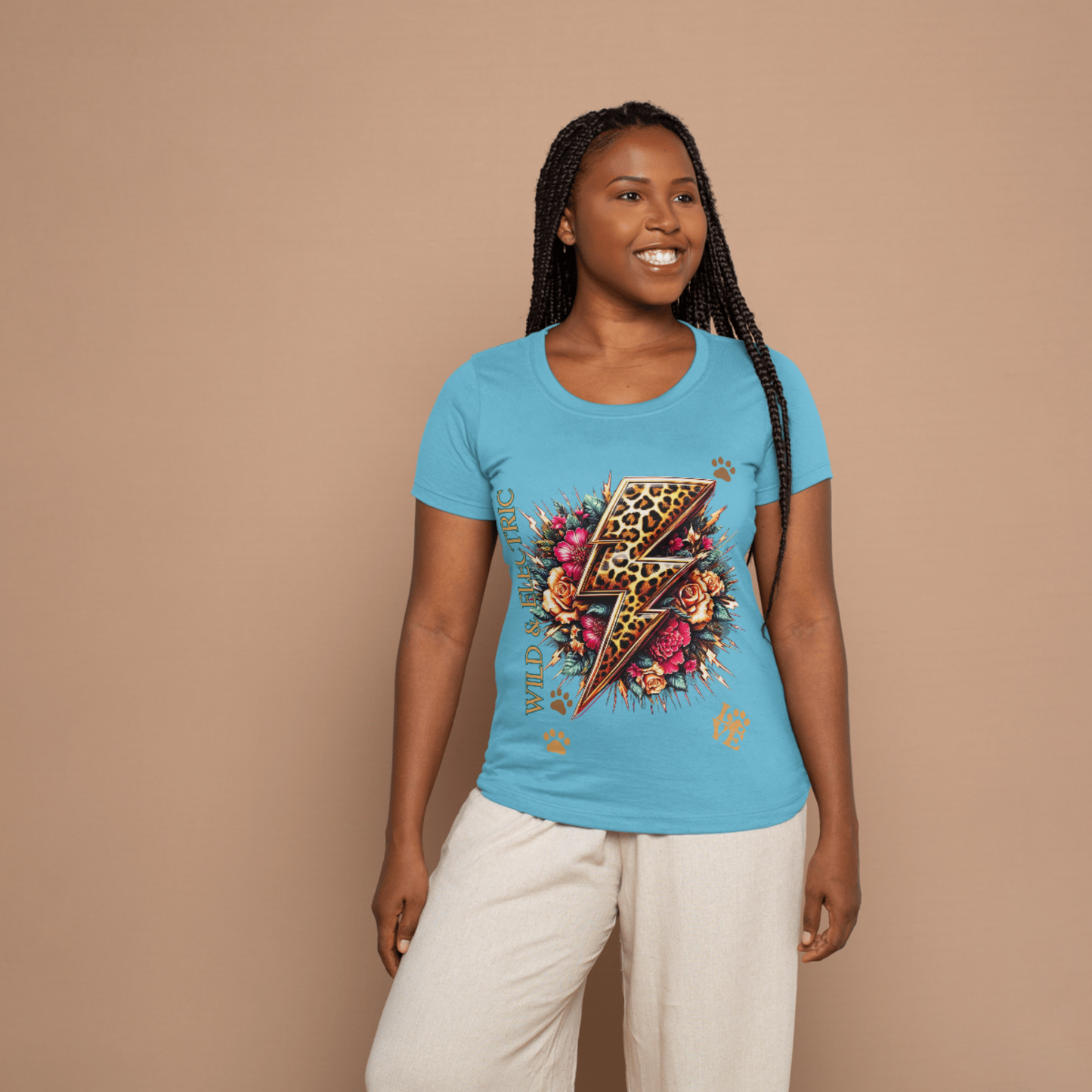 Ladies Organic Shirt für Powerfrauen – Rock Style, Festival Outfit, Boho Look