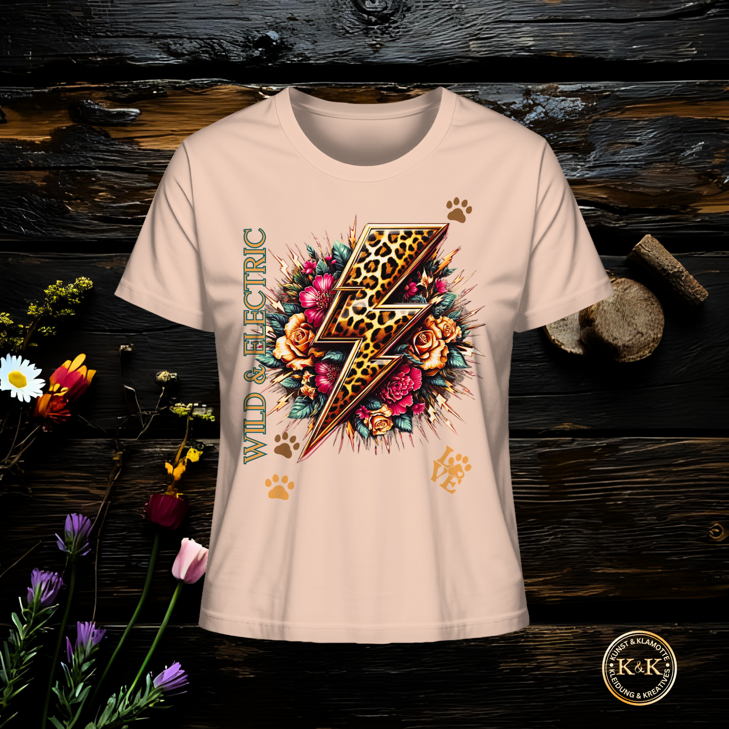 Ladies Organic Shirt für Powerfrauen – Rock Style, Festival Outfit, Boho Look