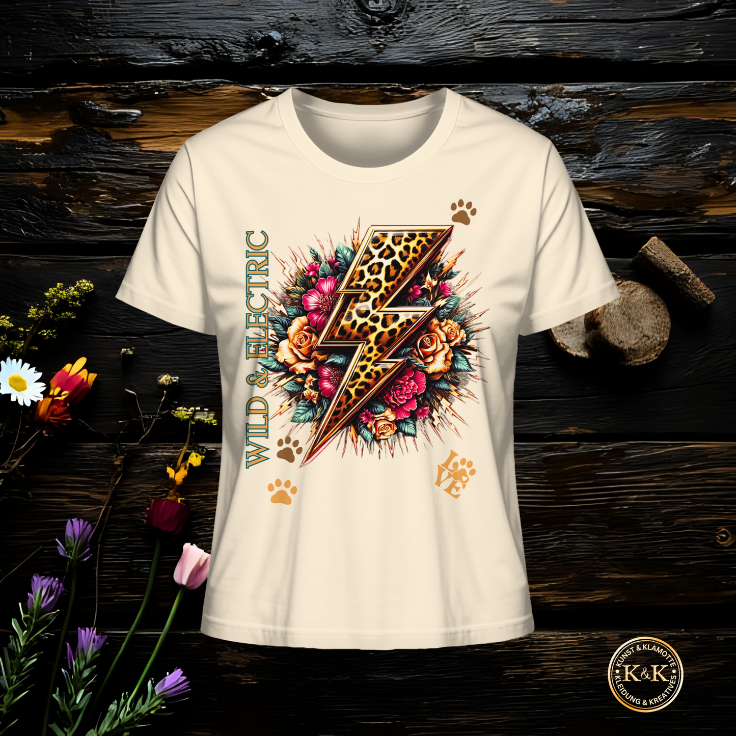 Ladies Organic Shirt für Powerfrauen – Rock Style, Festival Outfit, Boho Look