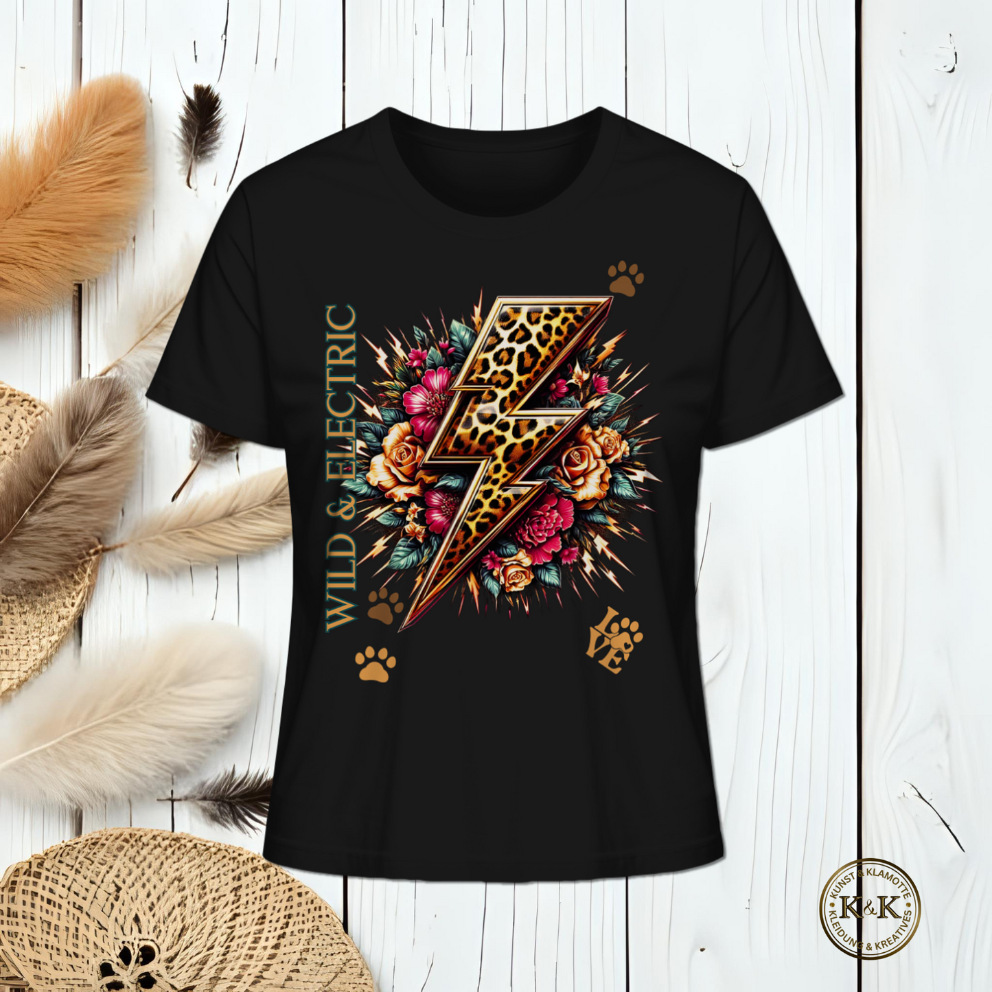 Ladies Organic Shirt für Powerfrauen – Rock Style, Festival Outfit, Boho Look