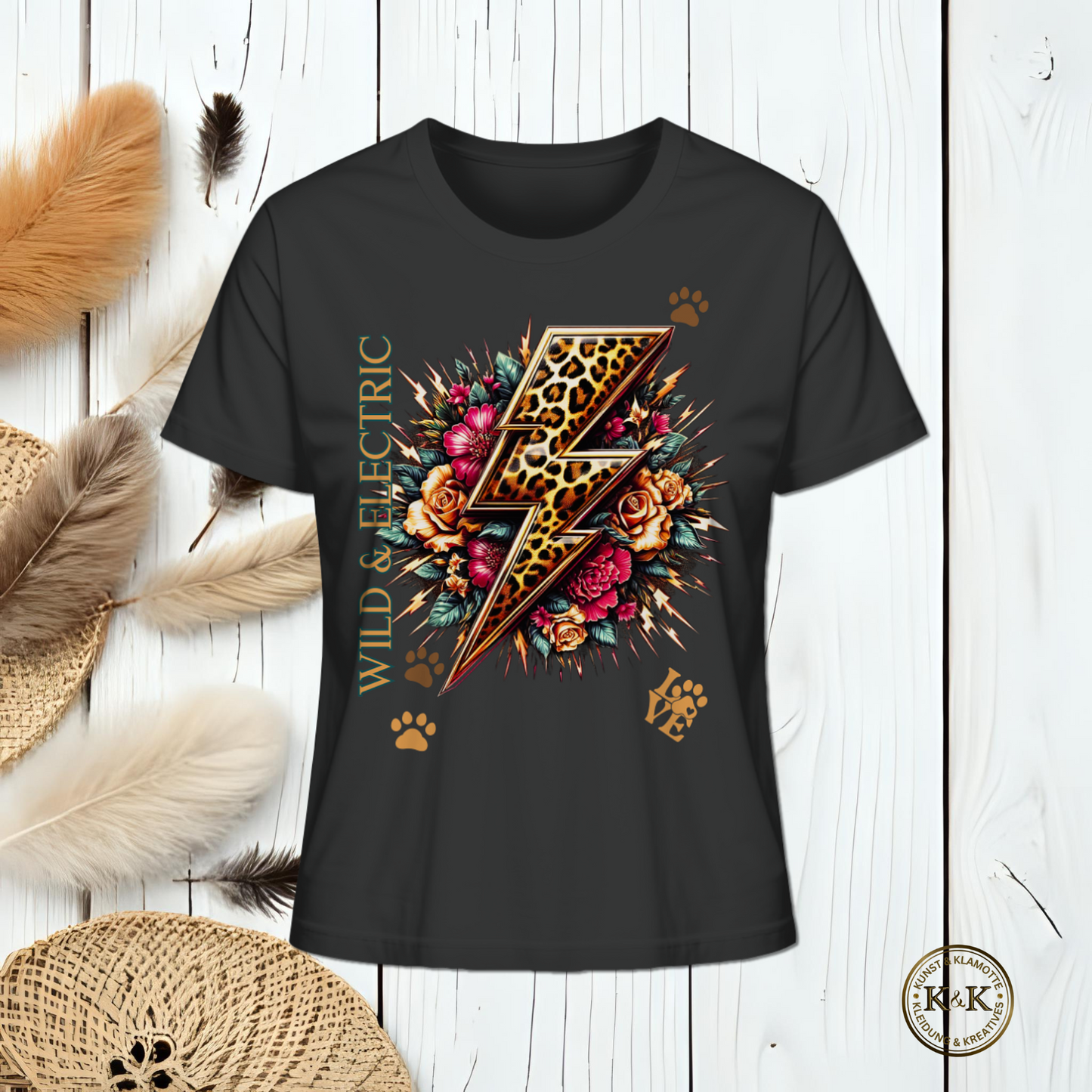 Ladies Organic Shirt für Powerfrauen – Rock Style, Festival Outfit, Boho Look