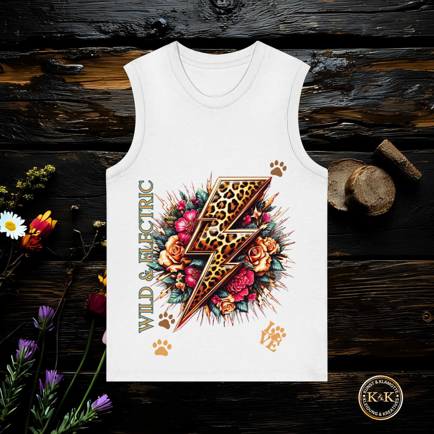 Womens Organic Tank Top für Powerfrauen – Rock Style, Festival Outfit, Boho Look