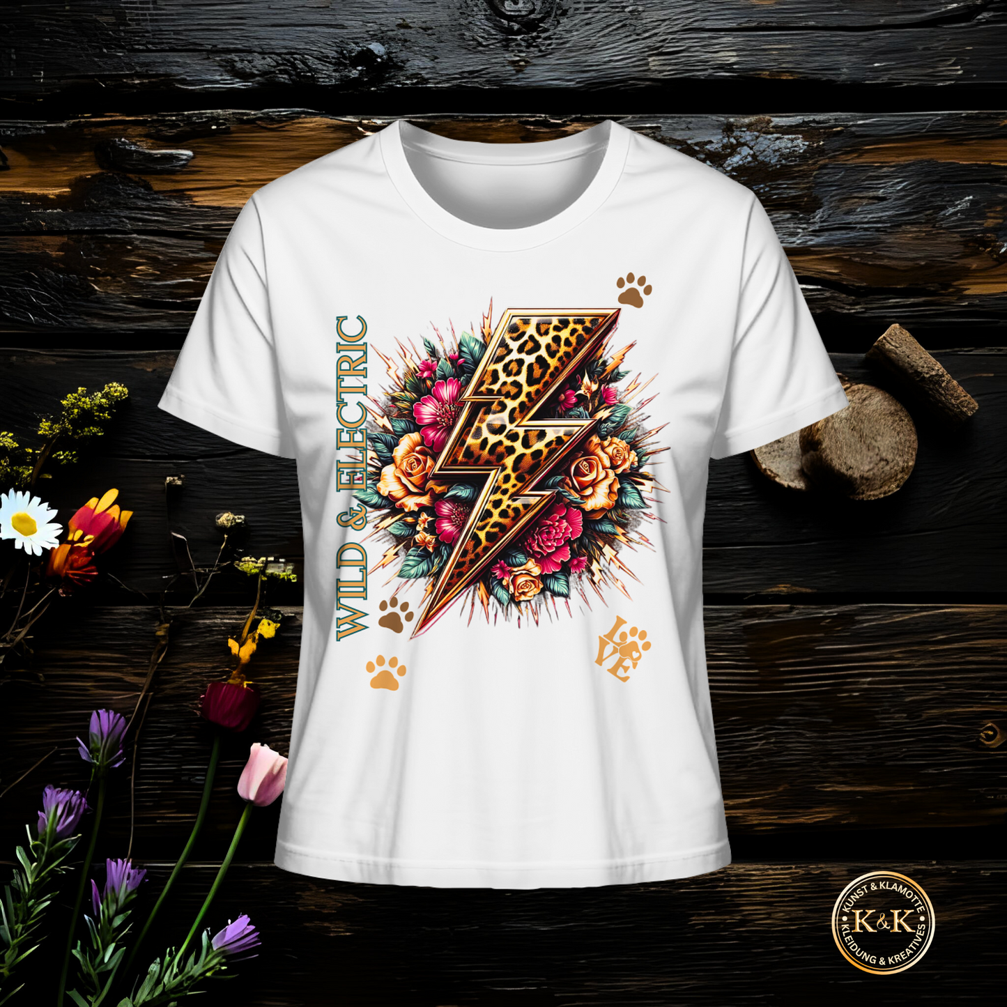 Ladies Organic Shirt für Powerfrauen – Rock Style, Festival Outfit, Boho Look