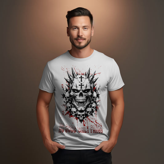 Herren Dark Art Shirt für Metalheads & Rebellen |  Rock- & Metal-inspiriertes Design