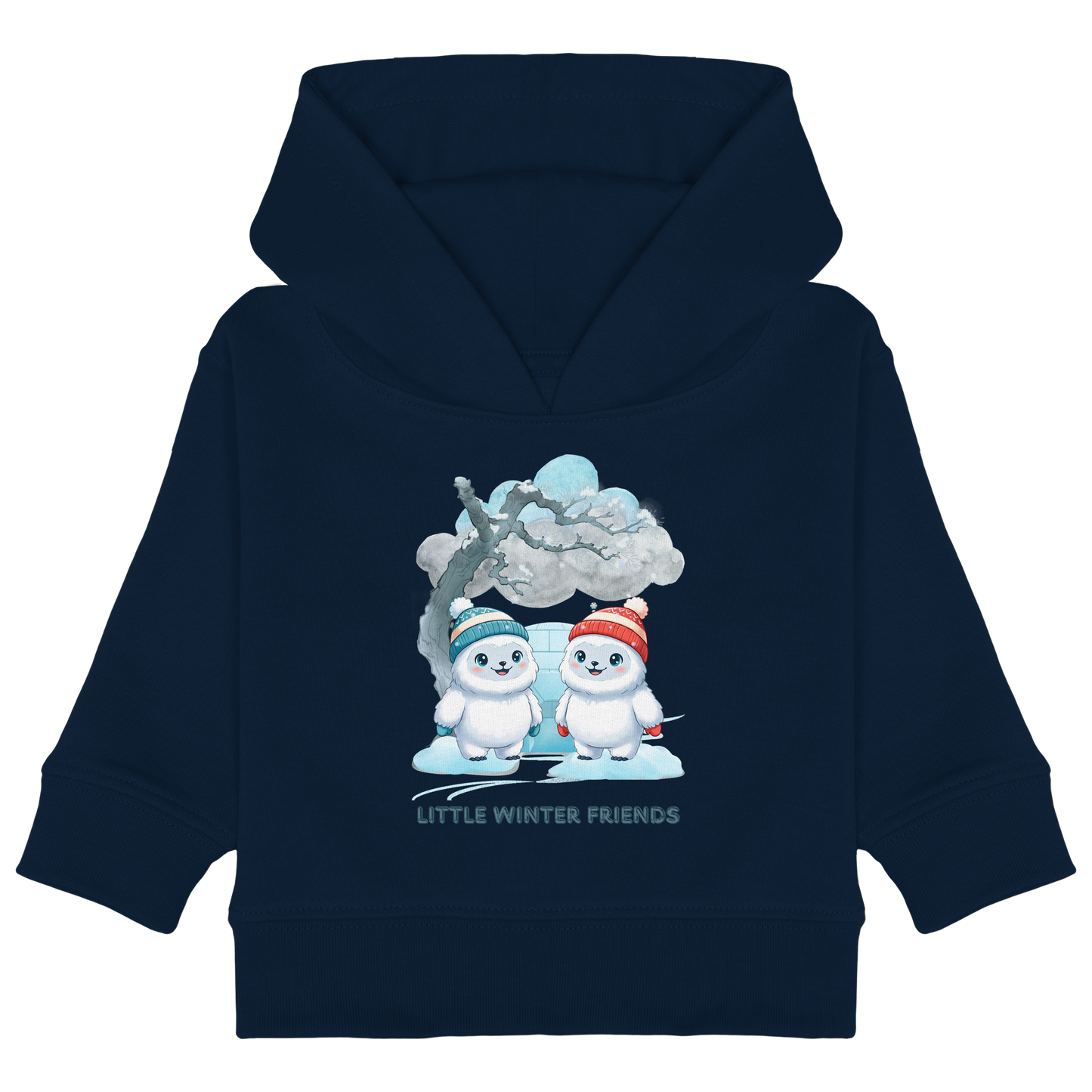 Little Winter Friends – Baby Organic Hoodie