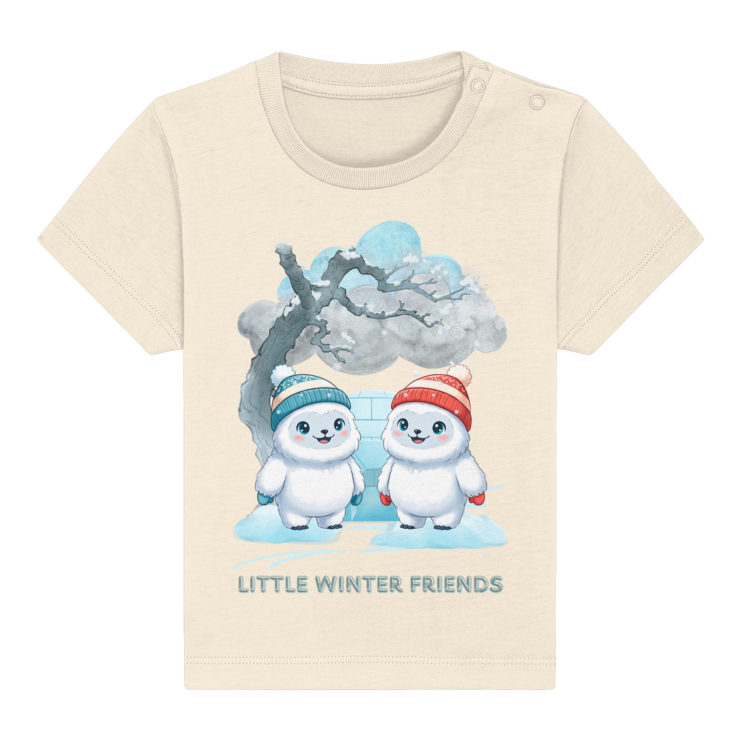 Little Winter Friends – Baby Organic Shirt