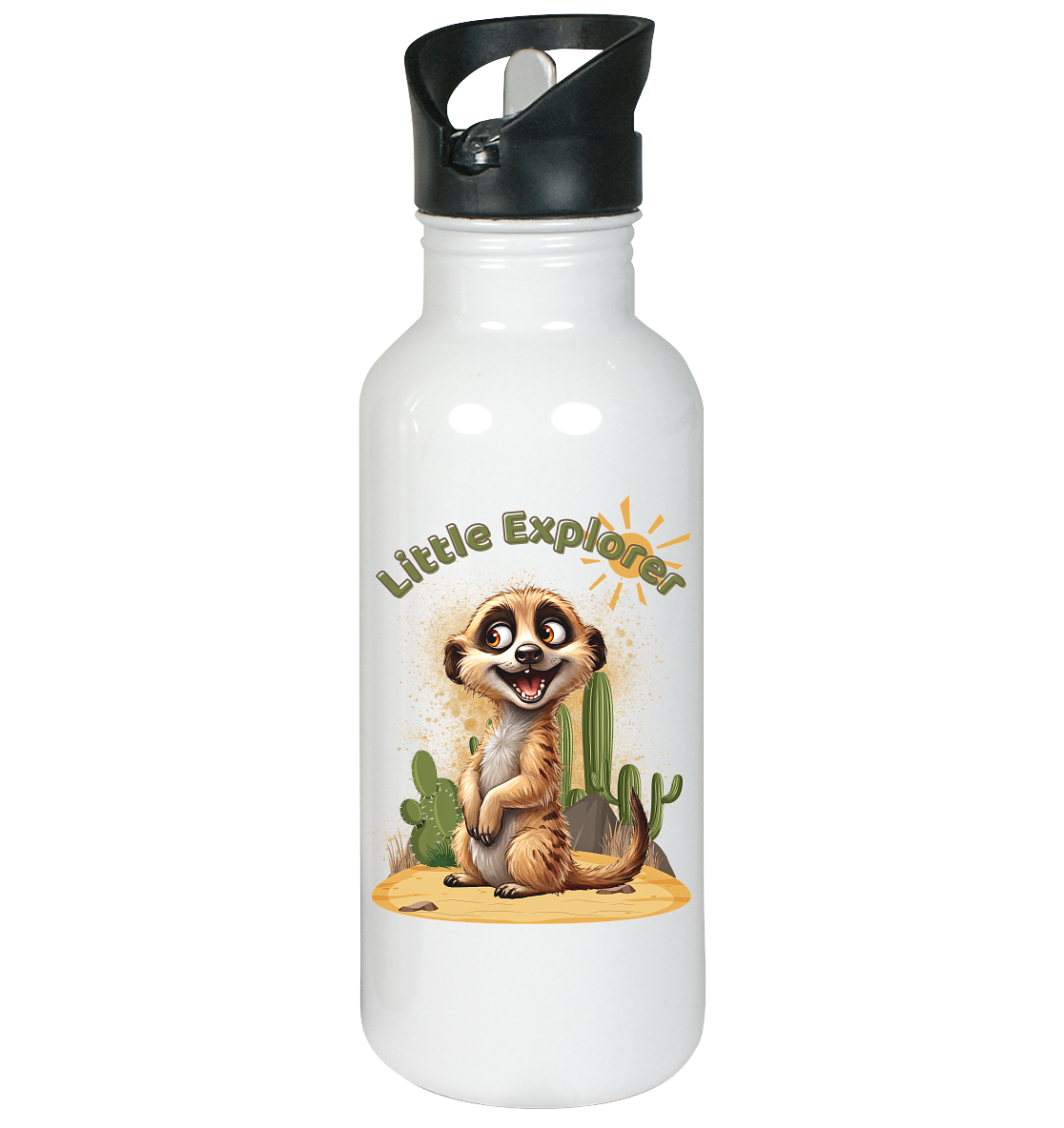 Little Explorer Kinder-Trinkflasche Edelstahl