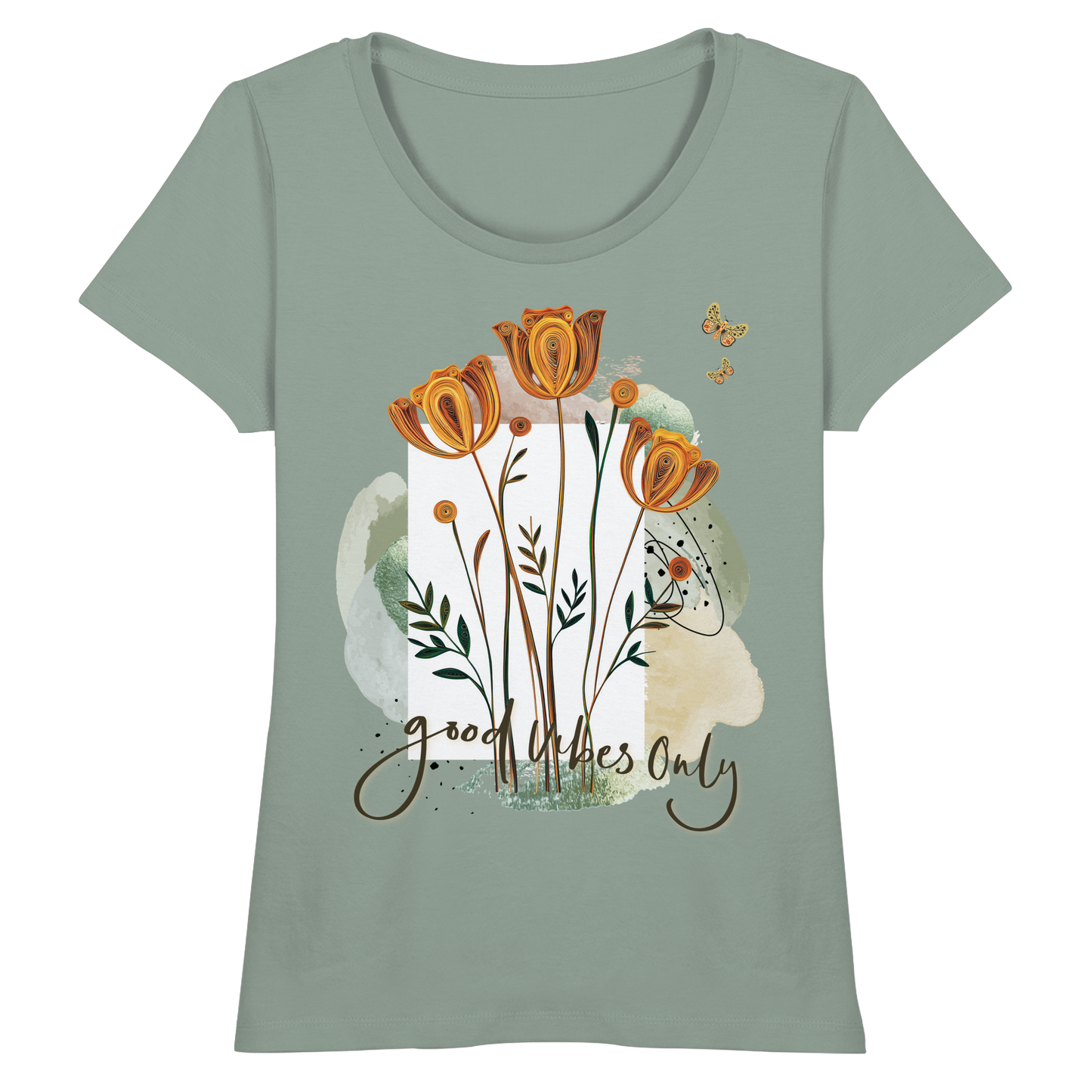 Good Vibes Only Shirt für Alltag & Freizeit