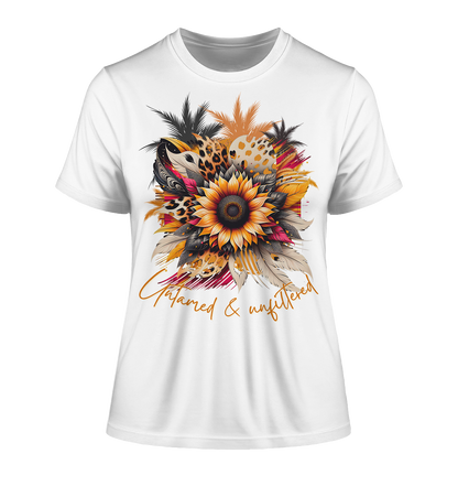 Fitted Ladies Organic Shirt mit kraftvollem Print für Damen