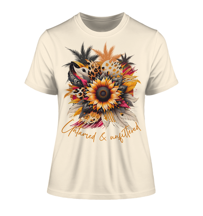 Fitted Ladies Organic Shirt mit kraftvollem Print für Damen