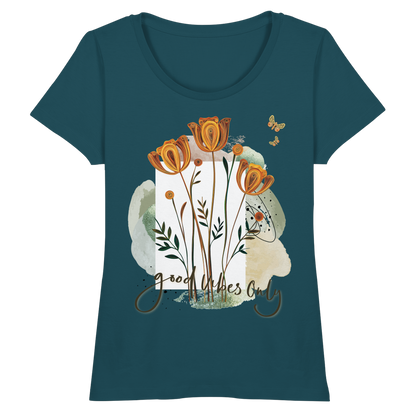 Good Vibes Only Shirt für Alltag & Freizeit