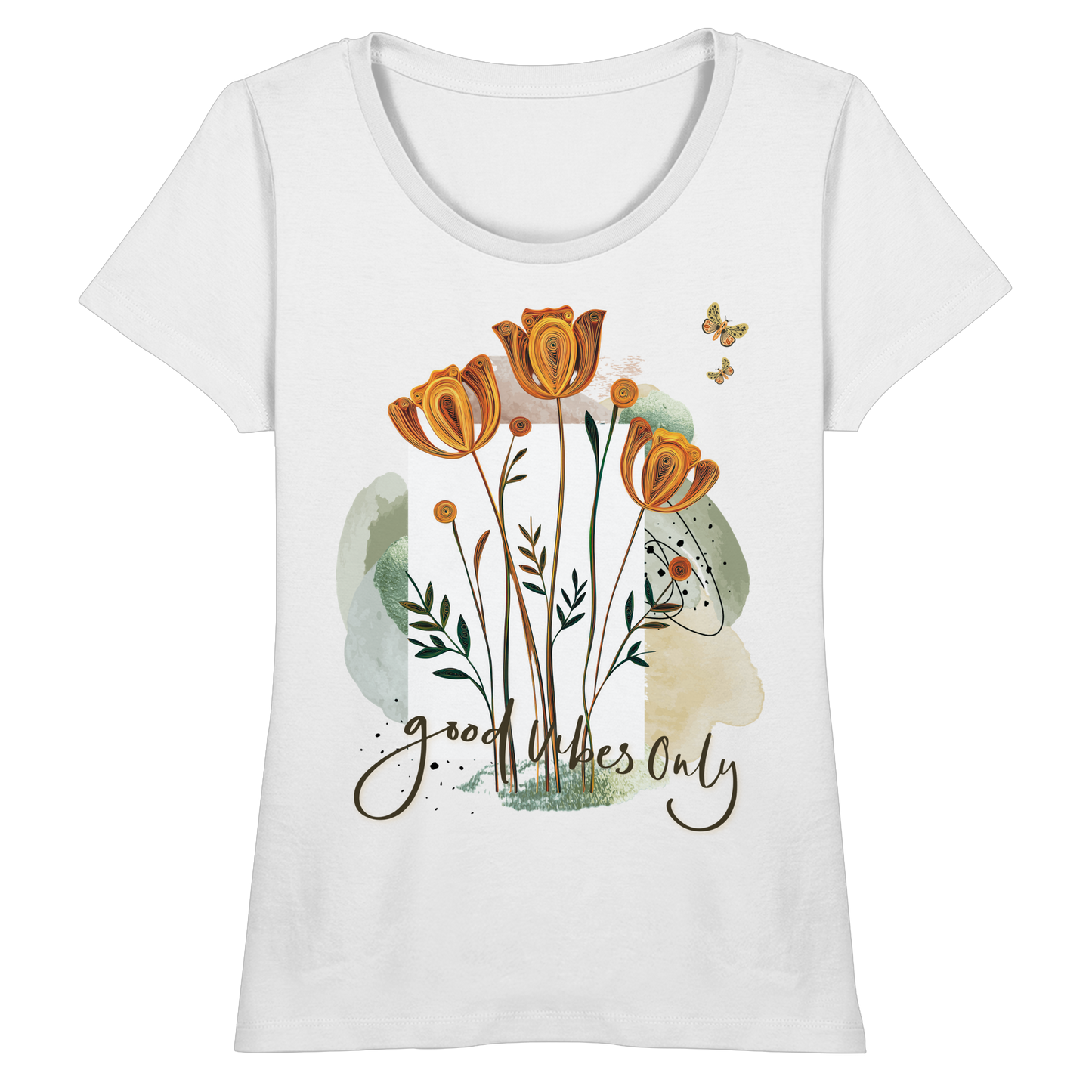 Good Vibes Only Shirt für Alltag & Freizeit