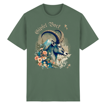 Charakteristisches Alpen-Design Heavy Cotton T-Shirt