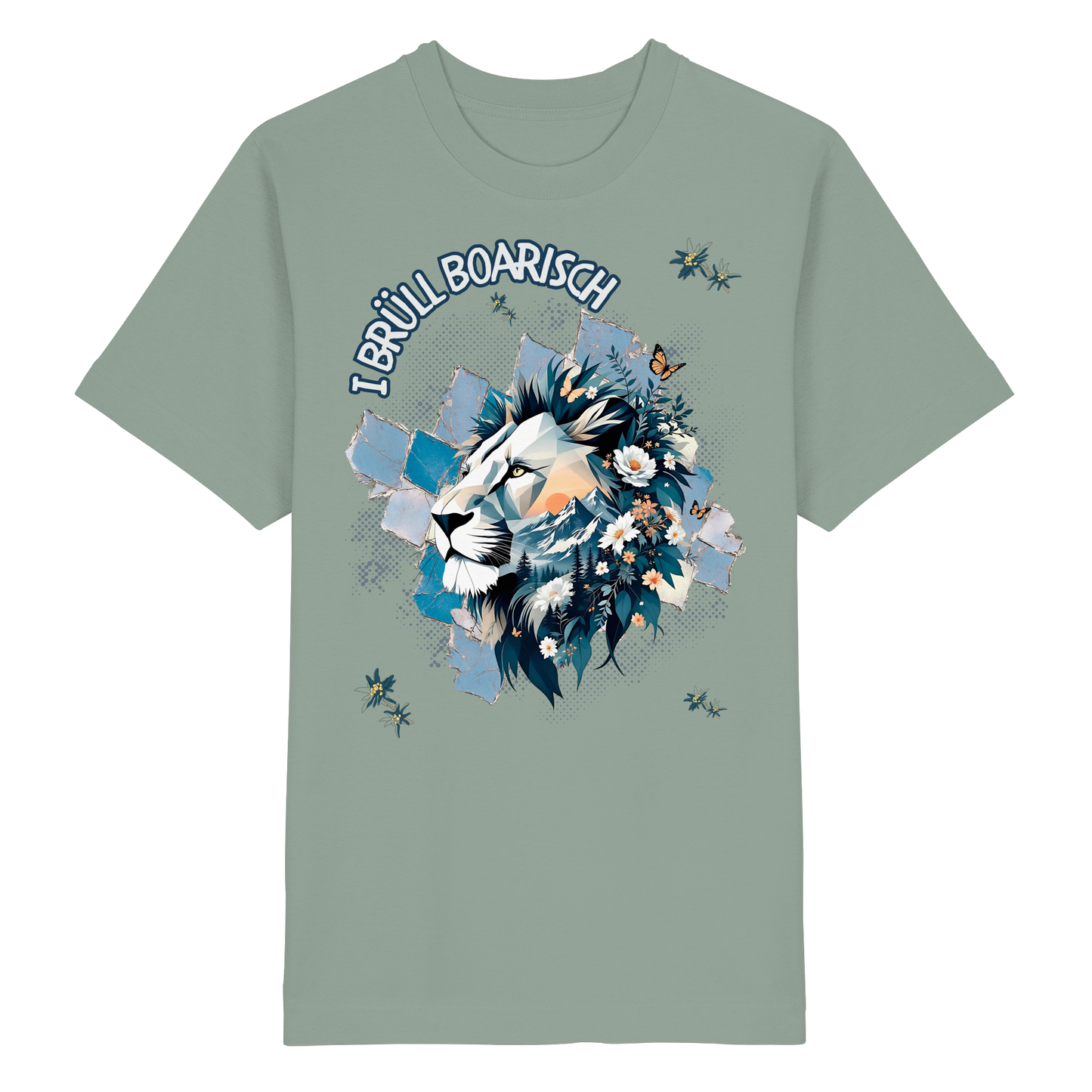 Dialekt-Shirt für Herren und Damen | Regular Fit Streetwear