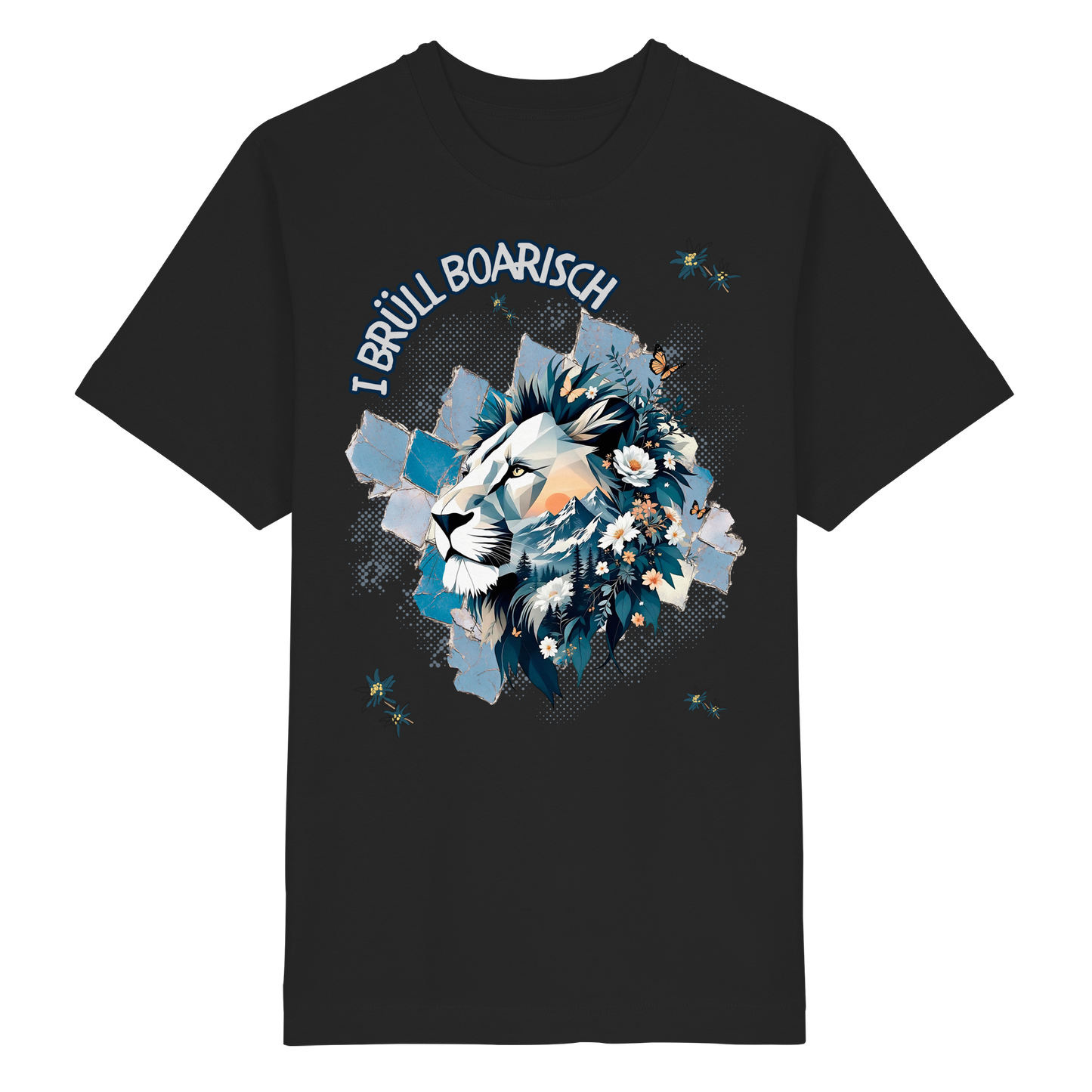 Dialekt-Shirt für Herren und Damen | Regular Fit Streetwear