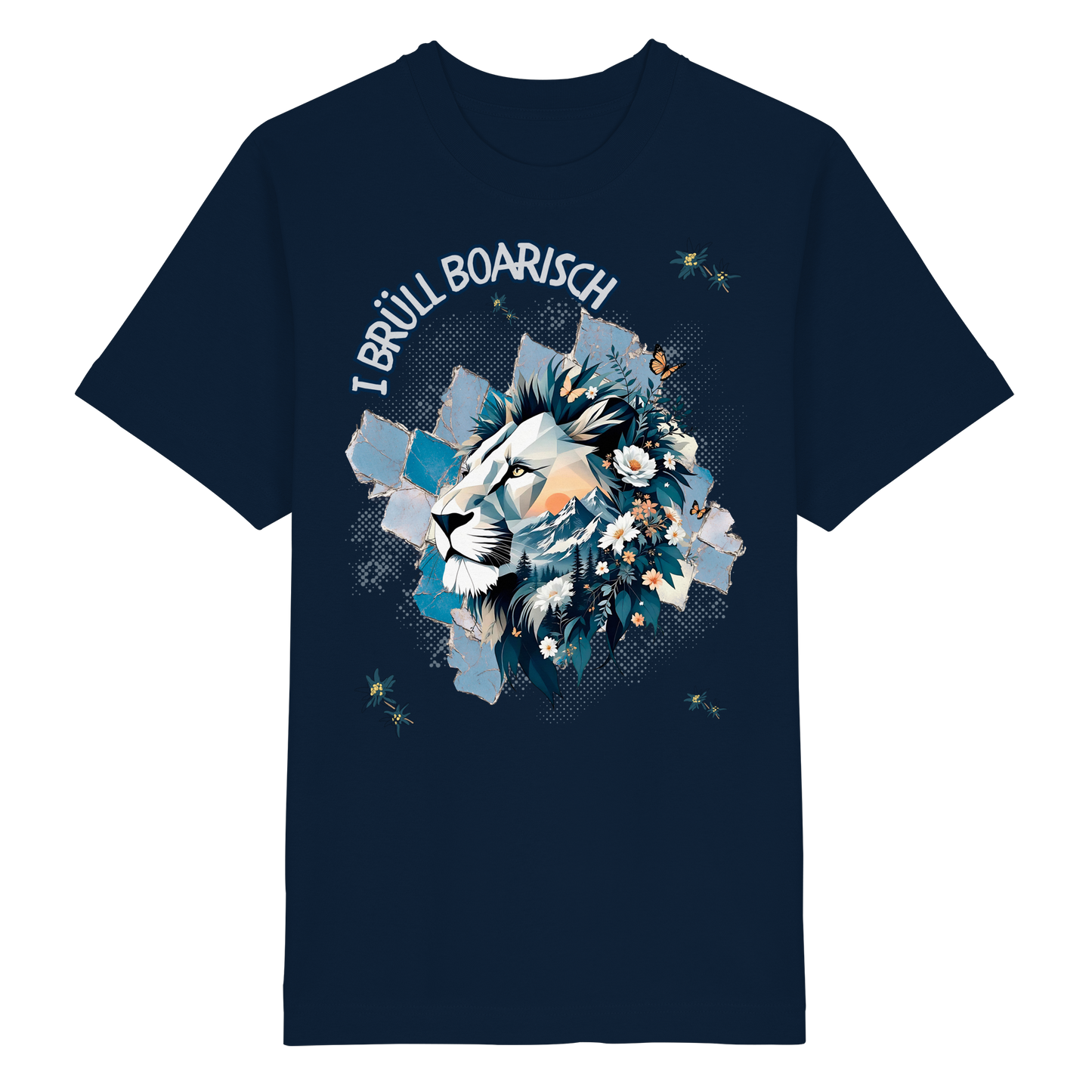 Dialekt-Shirt für Herren und Damen | Regular Fit Streetwear