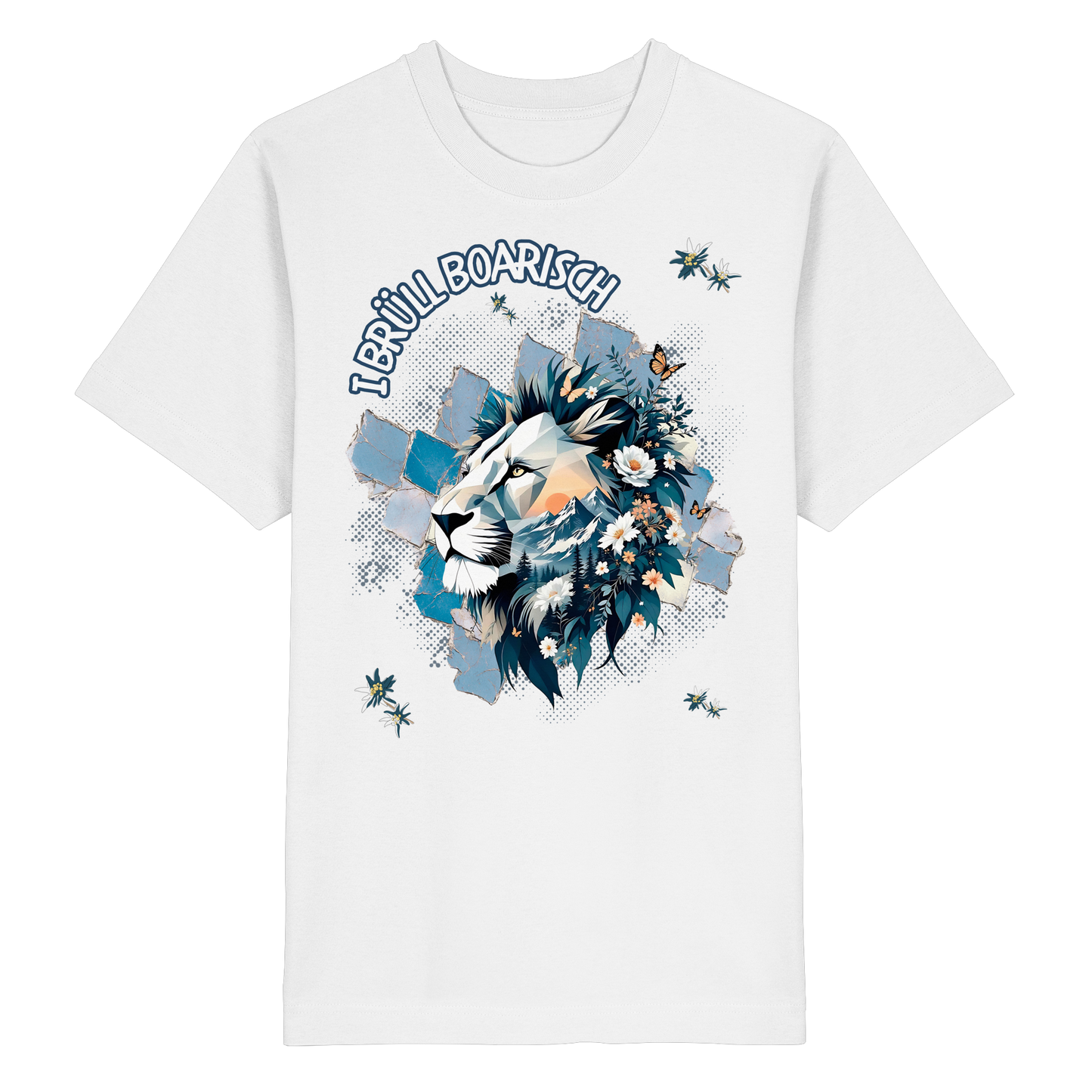 Dialekt-Shirt für Herren und Damen | Regular Fit Streetwear