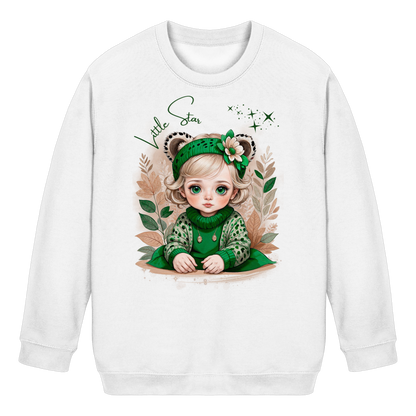 Girls Sweatshirt Little Star – Mädchen Pullover mit Direktdruck, warmer Herbst Sweater