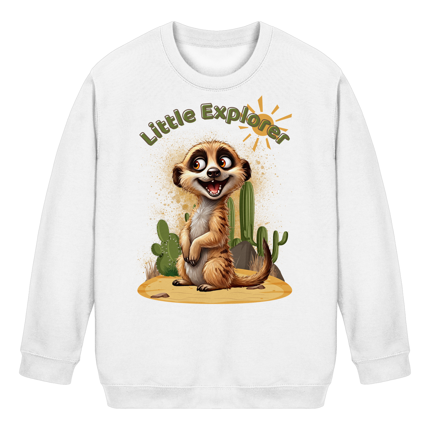 Kids Sweatshirt Meerkat