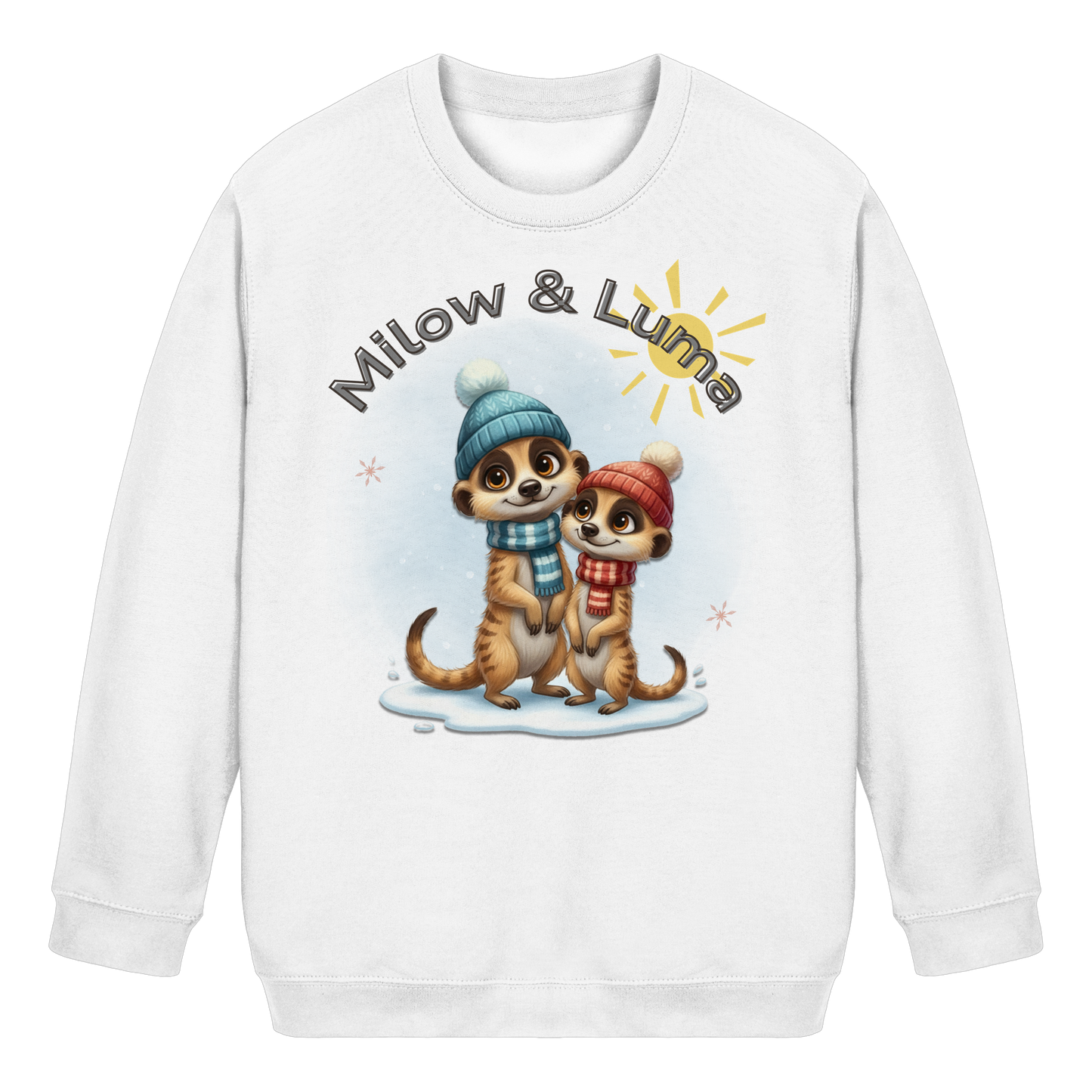 Milow - Kids Basic Sweatshirt, ein gemütliches Lieblingsstück für kühle Tage und entspannte Momente.