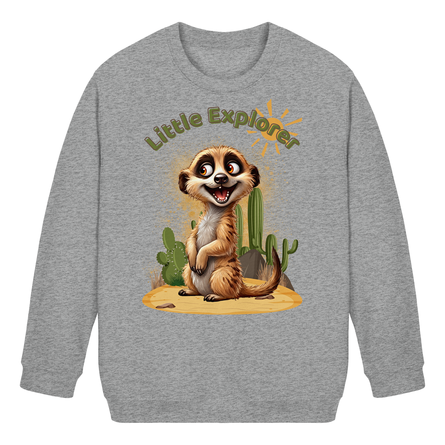Kids Sweatshirt Meerkat