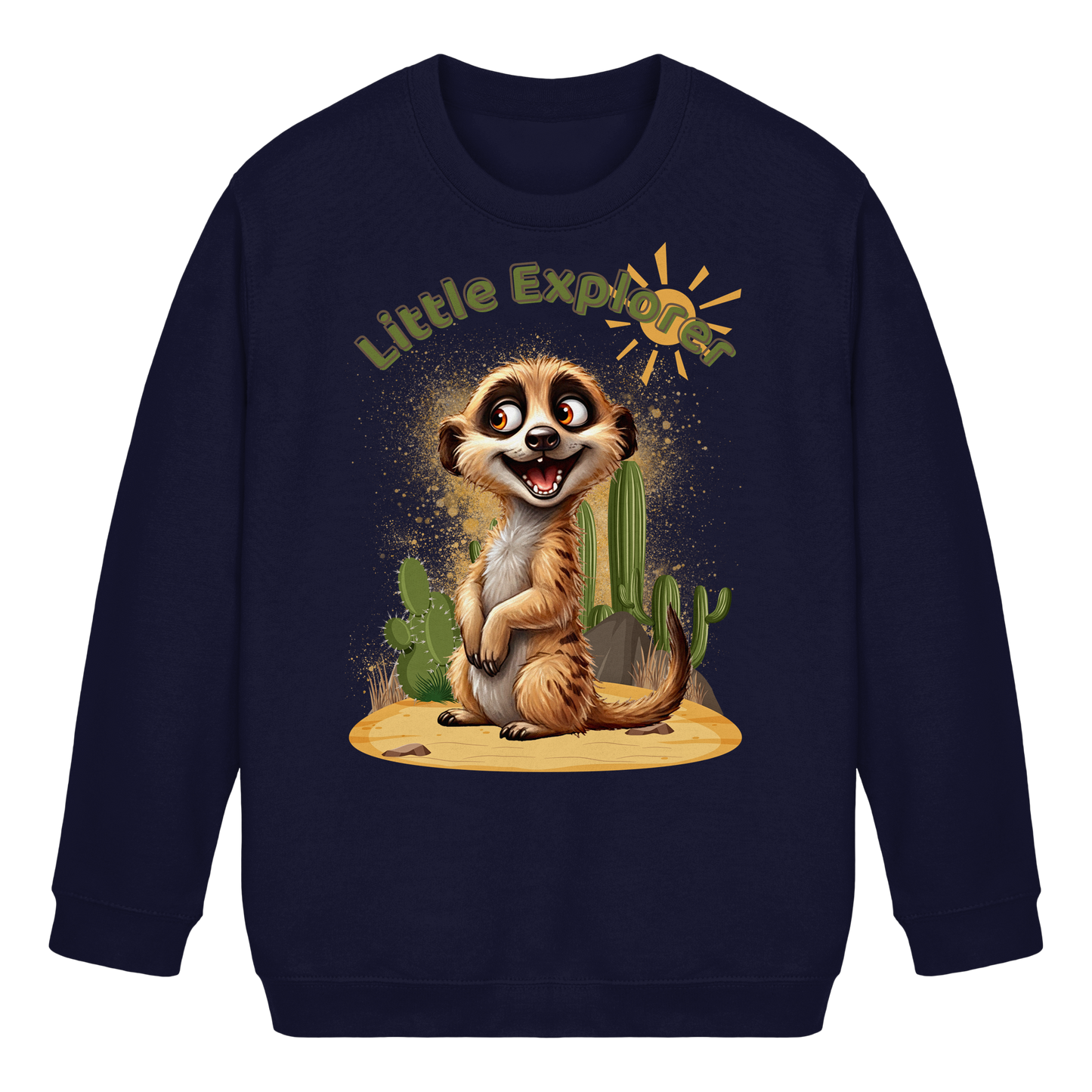 Kids Sweatshirt Meerkat