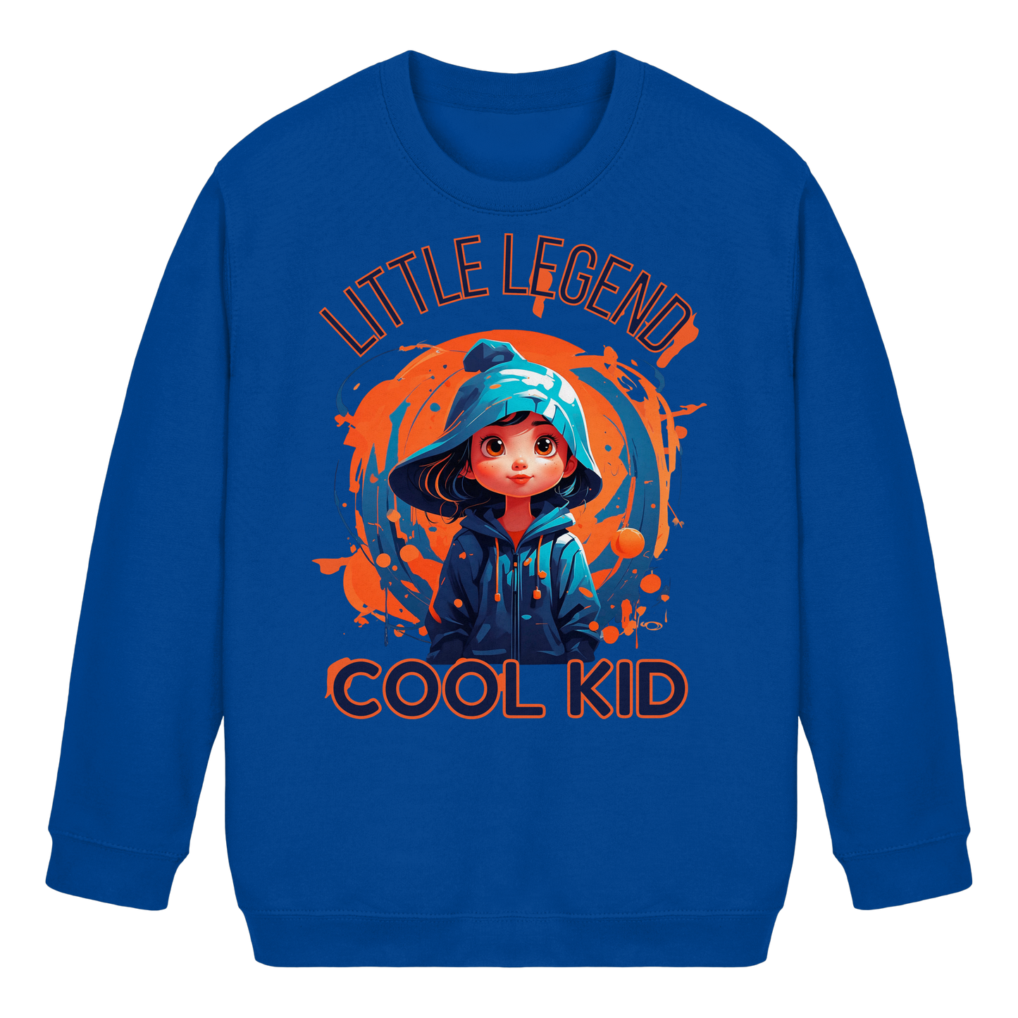 Kinder Sweater Little Legend – cooler Pullover für Jungen und Mädchen in Schule und Freizeit