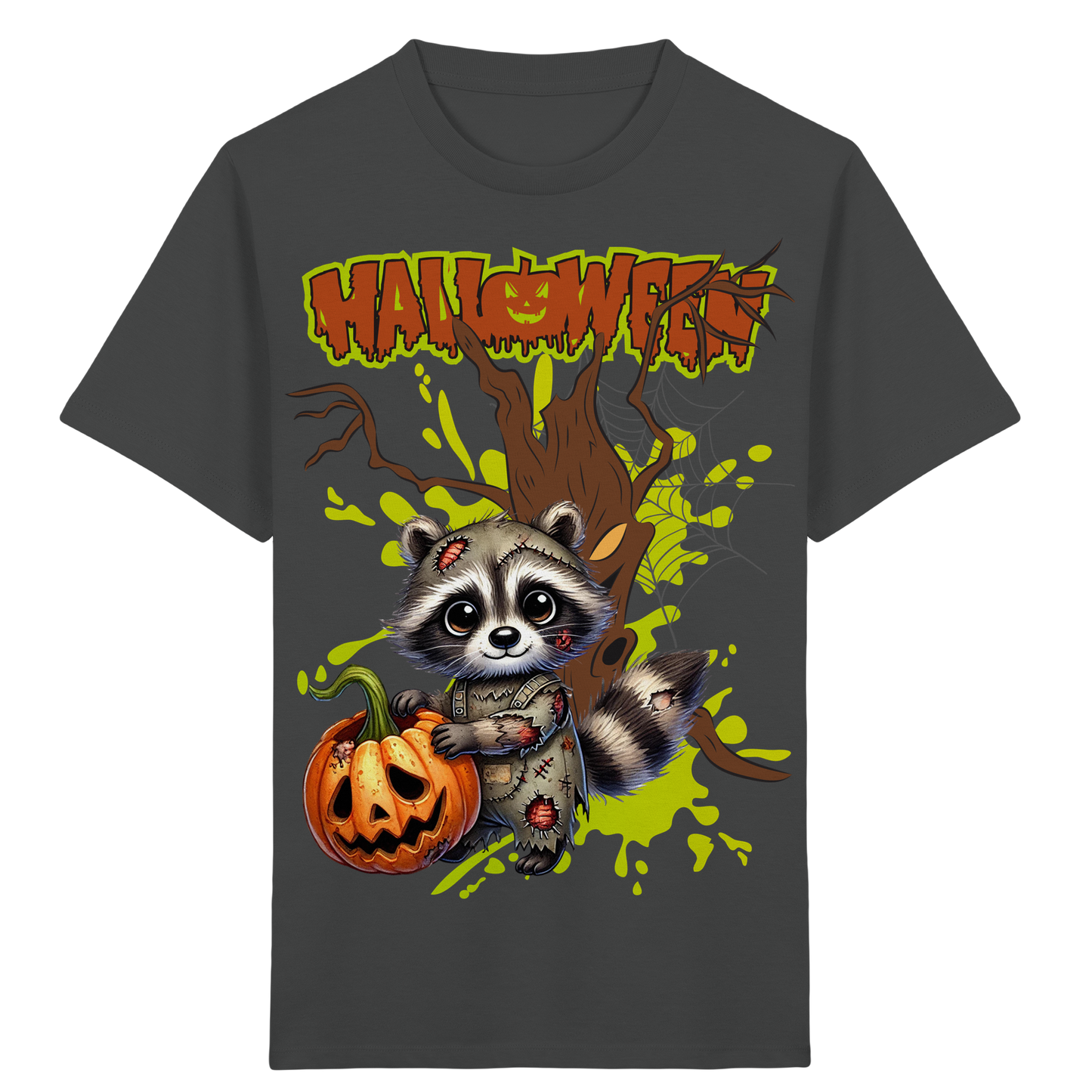 Halloween Kinder T-Shirt für Jungen und Mädchen – trendiges Outfit für Party, Schule und Freizeit