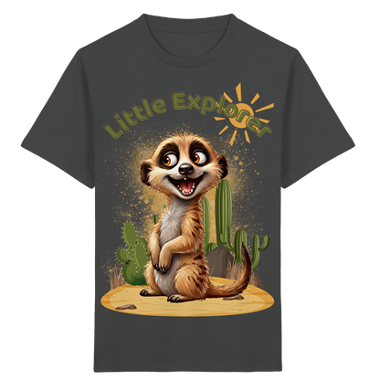 Kids Organic Shirt Little Explorer Adventure