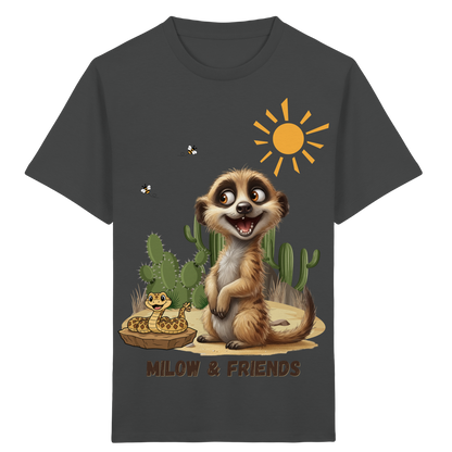 Milow Kids Organic Shirt, das freche Motiv von Kunst & Klamotte