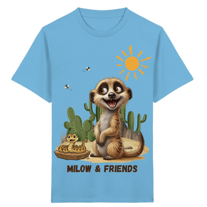 Milow Kids Organic Shirt, das freche Motiv von Kunst & Klamotte