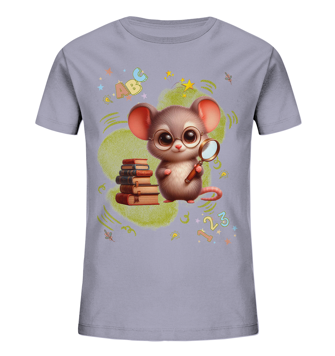 Lustiges Kinder- Shirt für Schule, Kita & Alltag  - Kids Organic Shirt