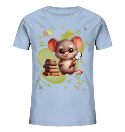 Lustiges Kinder- Shirt für Schule, Kita & Alltag  - Kids Organic Shirt