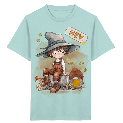 Herbstliches Kinder T-Shirt für Jungen und Mädchen – trendige Mode für Schule und Freizeit