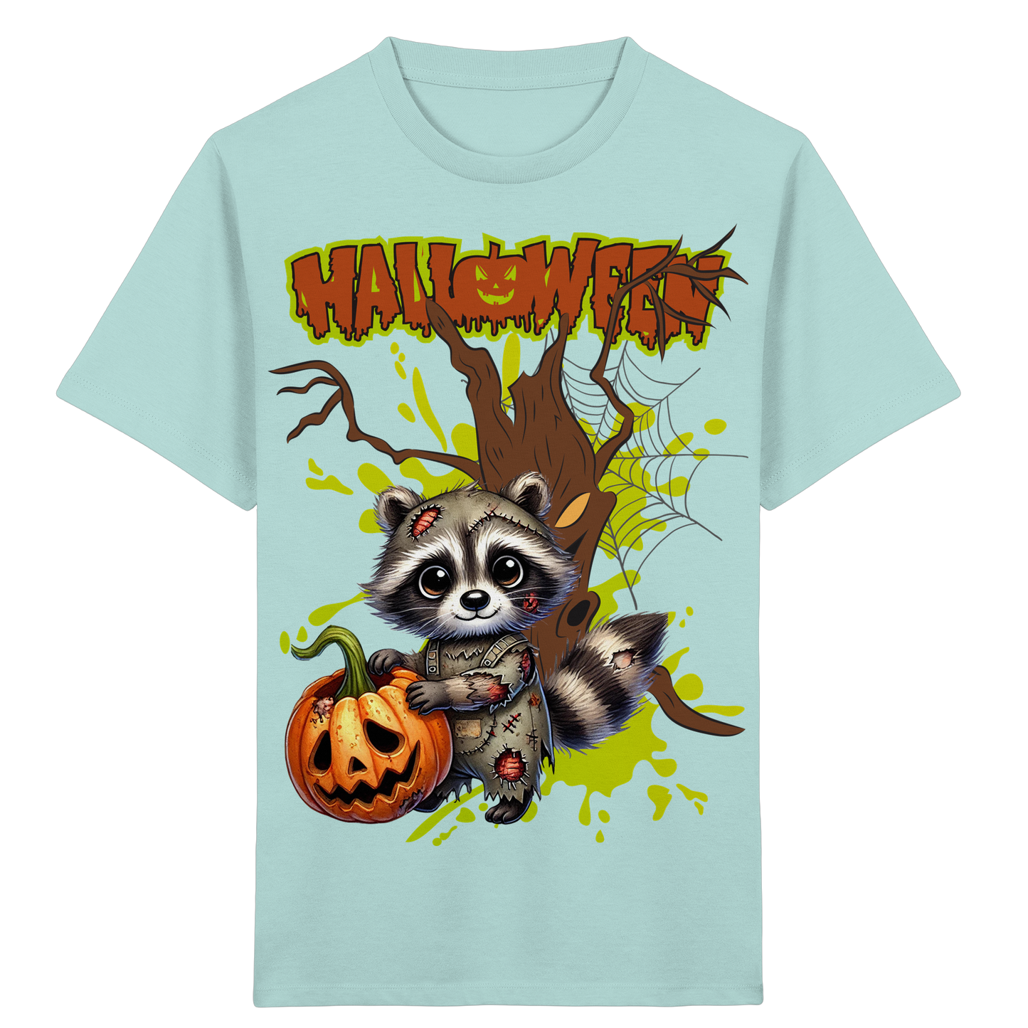 Halloween Kinder T-Shirt für Jungen und Mädchen – trendiges Outfit für Party, Schule und Freizeit