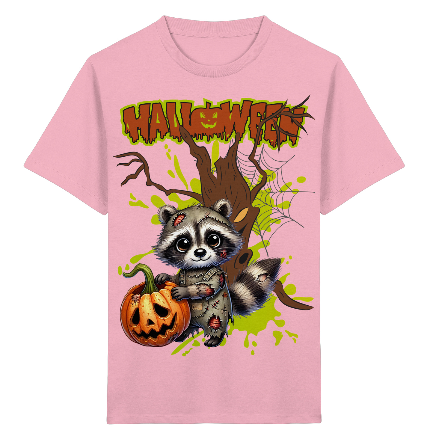 Halloween Kinder T-Shirt für Jungen und Mädchen – trendiges Outfit für Party, Schule und Freizeit