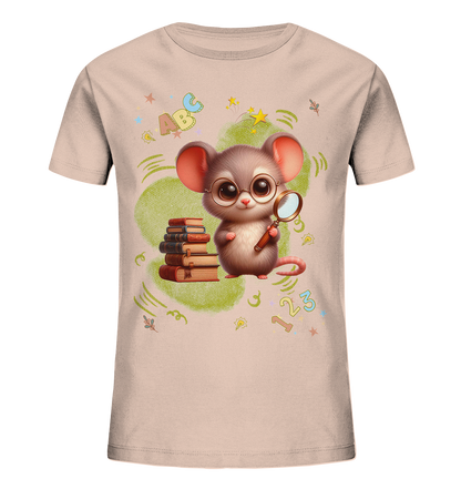 Lustiges Kinder- Shirt für Schule, Kita & Alltag  - Kids Organic Shirt