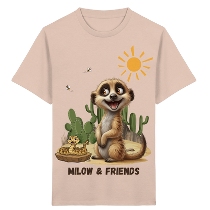 Milow Kids Organic Shirt, das freche Motiv von Kunst & Klamotte