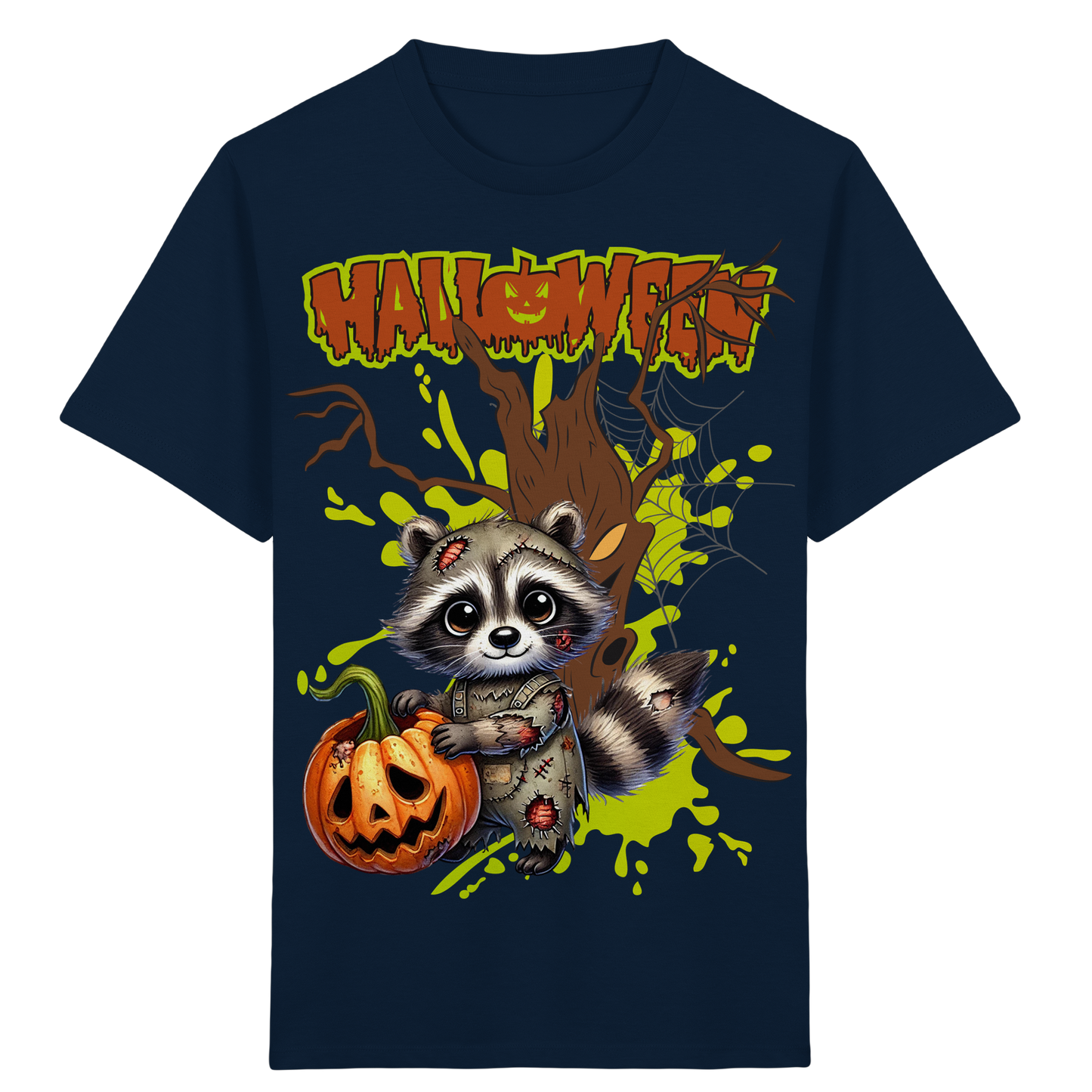 Halloween Kinder T-Shirt für Jungen und Mädchen – trendiges Outfit für Party, Schule und Freizeit
