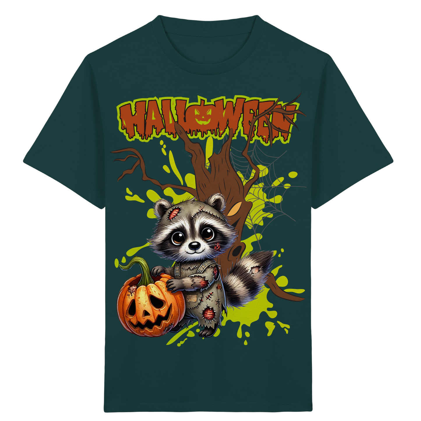 Halloween Kinder T-Shirt für Jungen und Mädchen – trendiges Outfit für Party, Schule und Freizeit