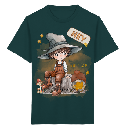 Herbstliches Kinder T-Shirt für Jungen und Mädchen – trendige Mode für Schule und Freizeit