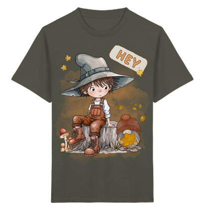 Herbstliches Kinder T-Shirt für Jungen und Mädchen – trendige Mode für Schule und Freizeit
